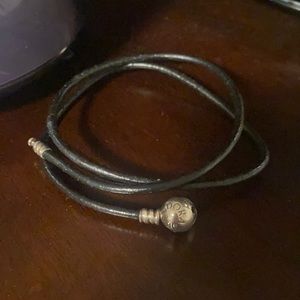 Pandora Leather Wrap Bracelet